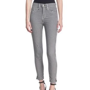Rag and Bone Gingham Pants NWT